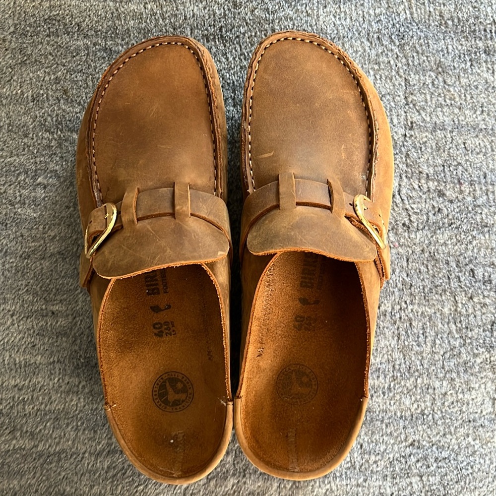 Birkenstock Buckley Cognac Size 40